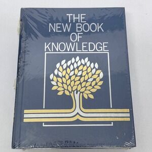 Grolier The New Book of Knowledge Encyclopedia Hardcover Set Volumes 18 19 20
